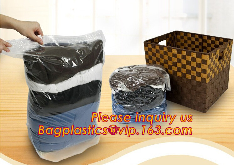 Plastic Vacuum Seal Cube Shape Storage Bag for Home Organizer, VACUUM BAGS, VACUUM STORAGE BAGS