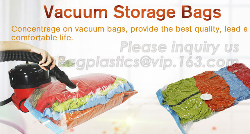 Hot sale nylon PE laminated plastic vacuum storage bag for clothes, super-large vacuum storage compression jumbo bag