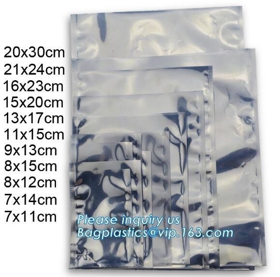 Packing electronic PCB custom printed Zip lockkk vacuum plastic pouch esd moisture barrier aluminum bag bagplastics bagease