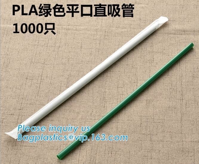 Disposable Plastic Compostable Straw Biodegradable Flexible PLA Drinking Straw Wholesale,Eco-Friendly Biodegradable Comp