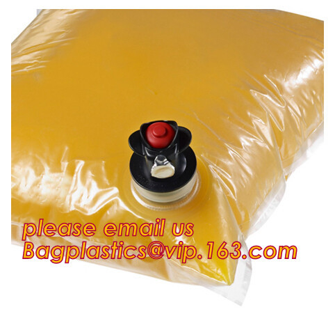 3l 5l 10l bag in box packaging wine bag with vitop tap,5L/10L/20L transparent/VMPET wine bag in a box/bag in box/liquid