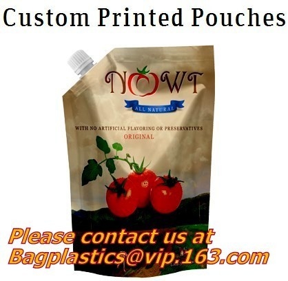 customized Reusable Stand Up 500ml 1000ml Packaging Spout Plastic Bag For Liquid With child proof caps reusable kids liq