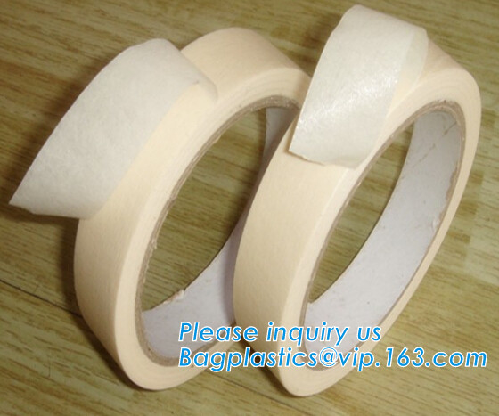 Crepe Paper Tape Plastic Car Seat Covers Masking Film Pre Taped Plastic Bulk Roll