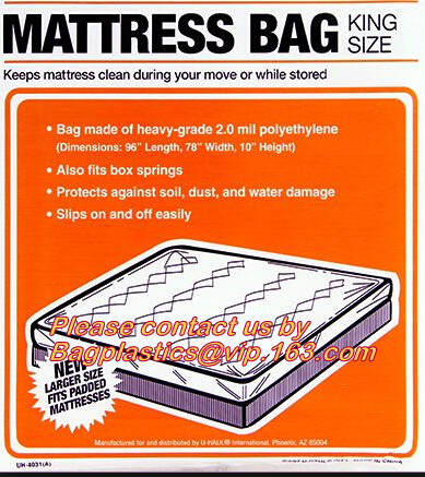 Mattress Bags Chair Sofa Cover Dust Cover Sheet , Mattress Storage Disposable Bags