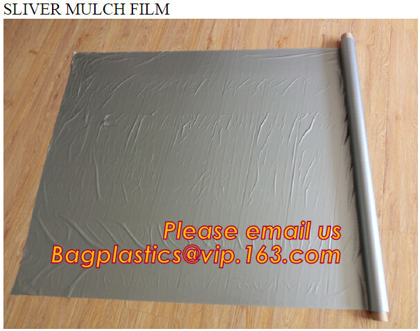 PE High Quality plastic biodegradable agricultural mulch film, short lead time pe perforated agricultural mulch plastic