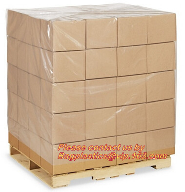 LDPE Bin lliners Gaylord Liners Pallet Top Covers, 4 Mil Clear Pallet Covers, Customized plastic reusable pallet covers