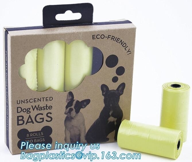 Poop Eco Friendly Dog Products Biodegradable Waste Bag 100% Compostable