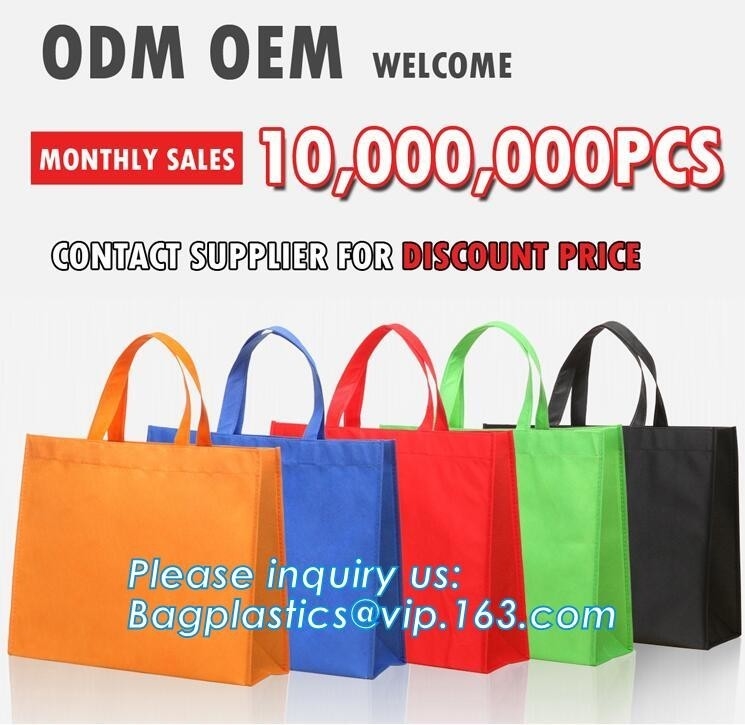 hot sealed non woven bag, cheap logo printed non woven shopping bag, Custom clear window document non woven bag, bagease