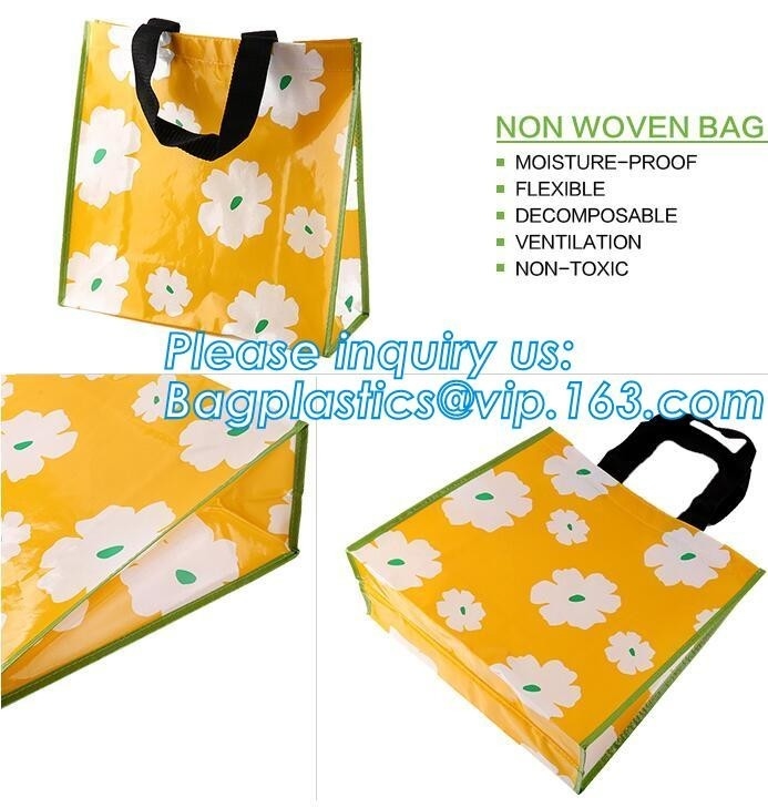 Cheap Promotional Waterproof Recycled laminated PP woven shopping bag,Manufacturer Cheap Custom Foldable Shopping Recycl