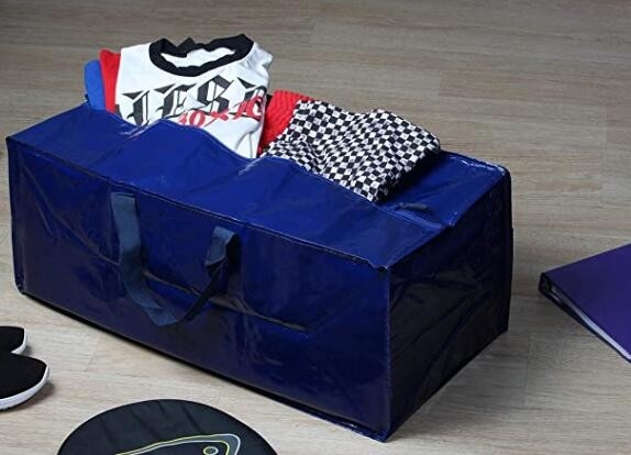 Heavy Duty Extra Large Storage Bags Moving Bag Totes Essentials, Moving Supplies, Clothing Storage Bags