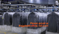 Clear Polyethylene Dry Cleaning Garment Bags On Rolls, Dry clean perforated clear poly plastic garment/laundry/clothing