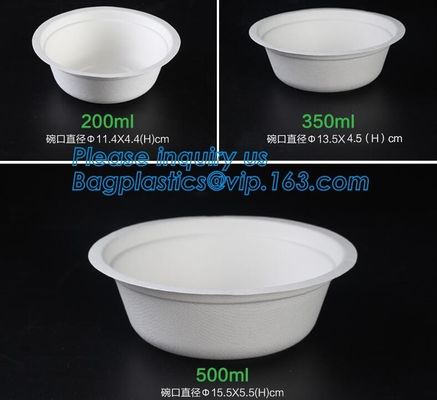buy biodegradable sugarcane bagasse bowl,Food Grade Biodegradable Disposable Sugarcane Bagasse Bowl With Lid, pulp bowl pac online manufacturer