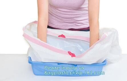 Cat Litter Bags /  Dog Poop Bags Scented Pet Cat Pan Liners Drawstring Cat